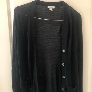Navy Blue Cardigan